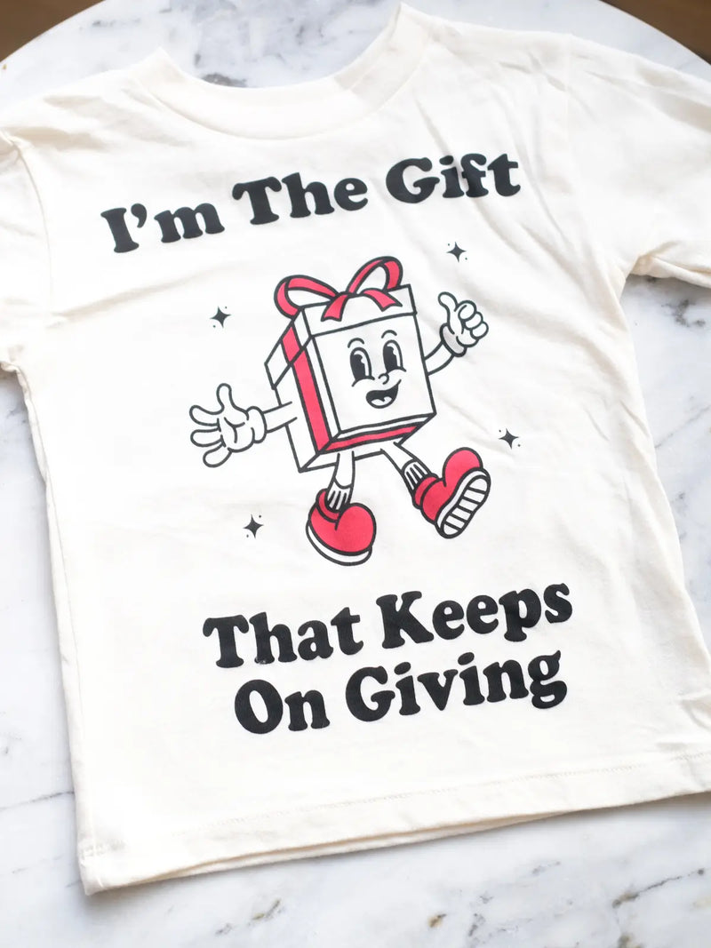 The Gift That Keeps On Giving | Tee or Sweatshirt-Tees-Ambitious Kids