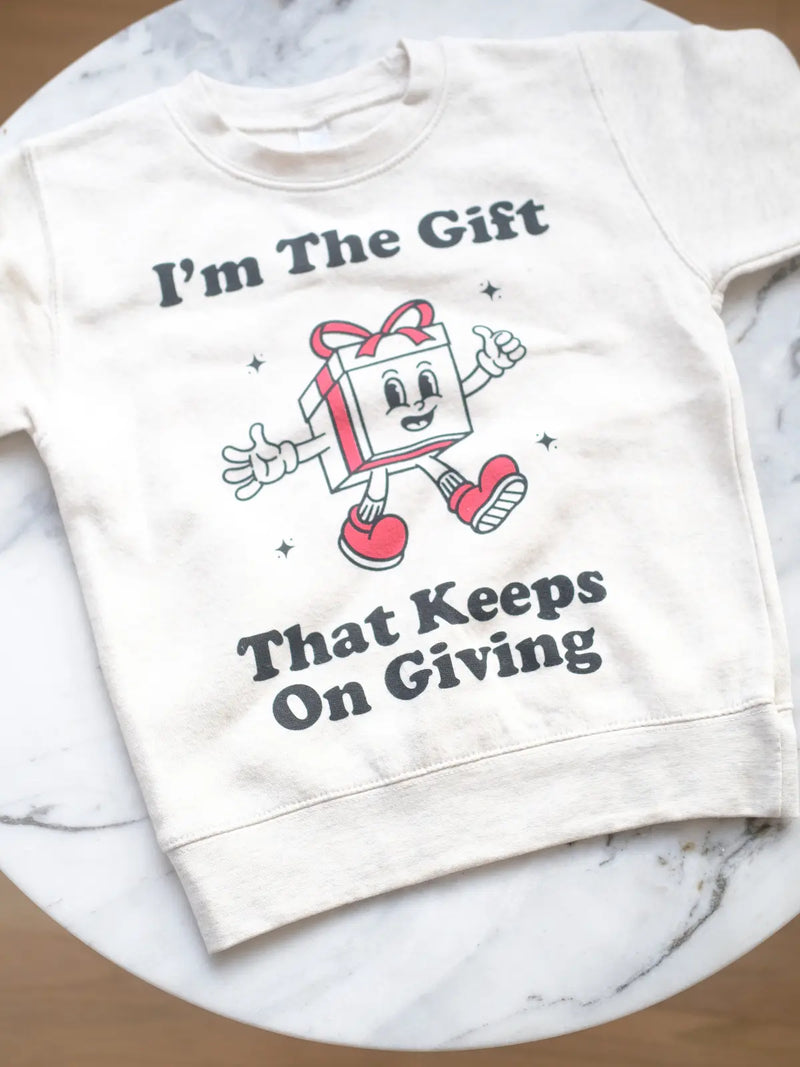 The Gift That Keeps On Giving | Tee or Sweatshirt-Tees-Ambitious Kids