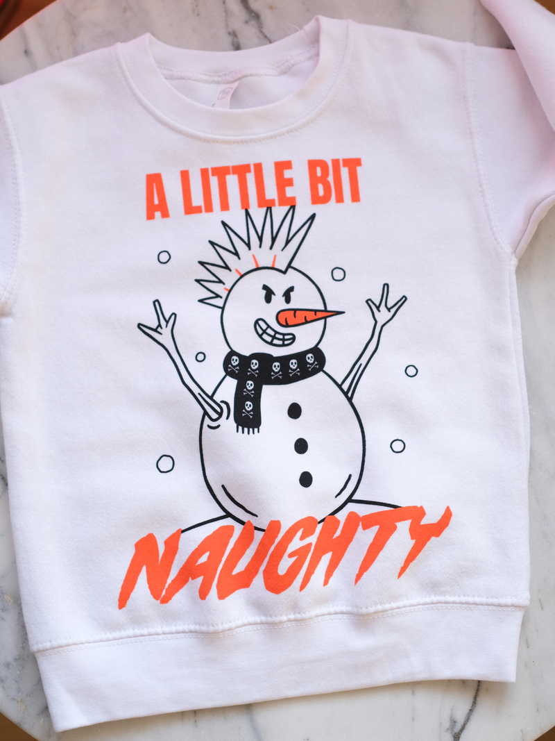 A Little Big Naughty | Graphic Tee-Tees-Ambitious Kids