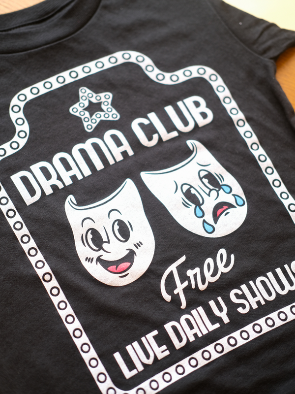 Drama Club | Kids Graphic Tee-Ambitious Kids