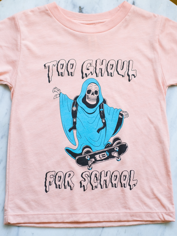 Too Ghoul For School | Graphic Tee-Tees-Ambitious Kids