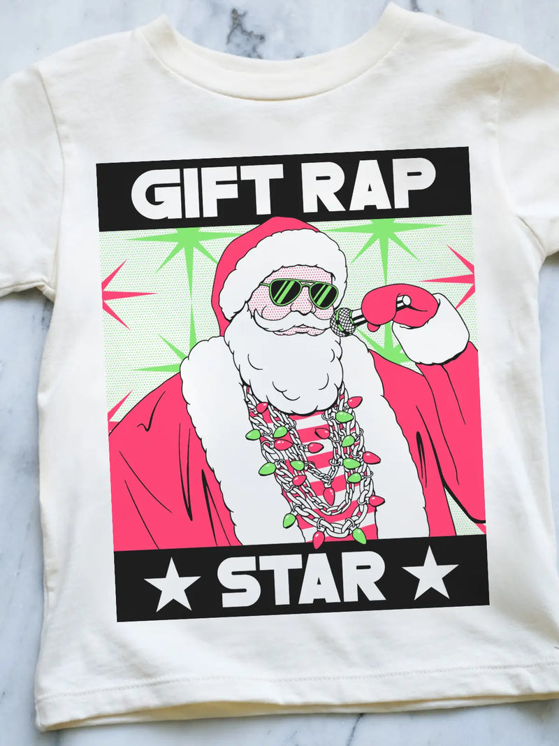 Gift Rap Star | Graphic Tee-Ambitious Kids
