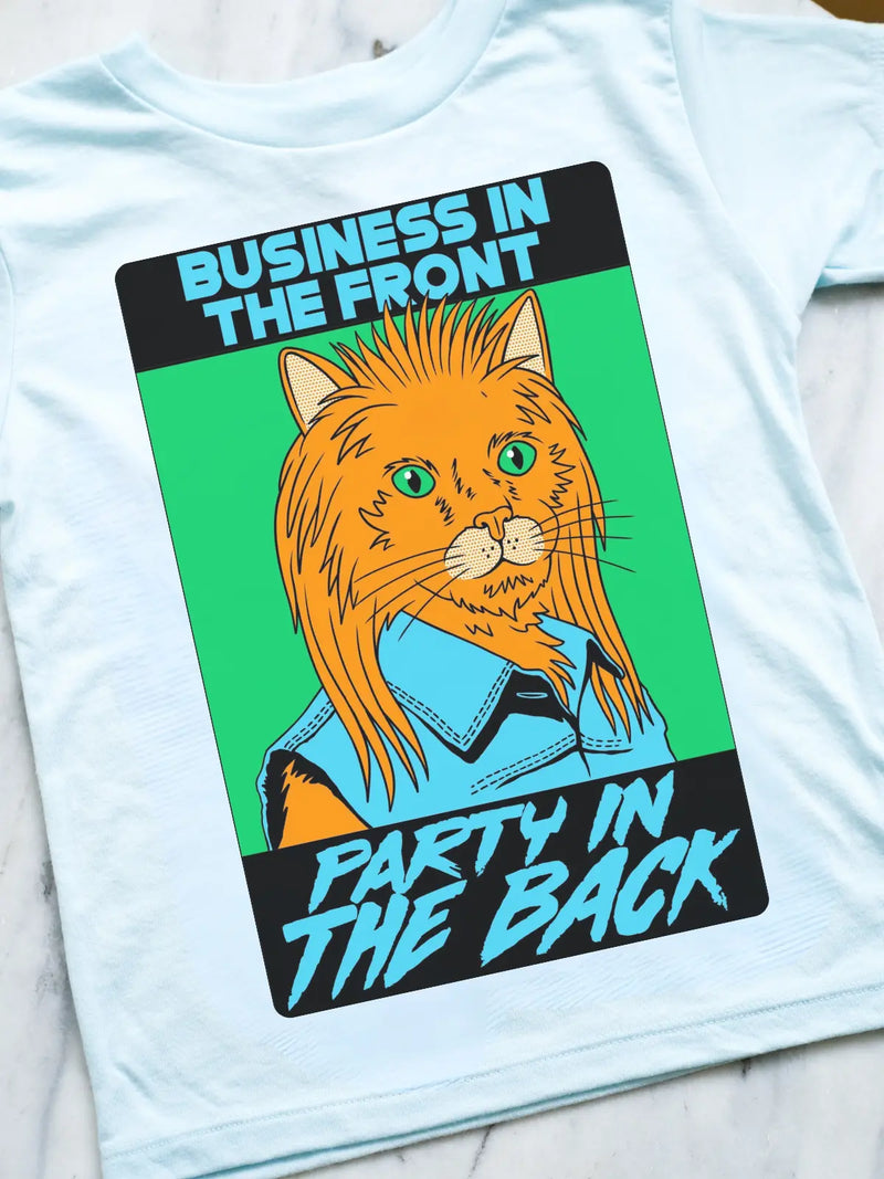 The Mullet Tee | Kids Graphic Tee-Tees-Ambitious Kids