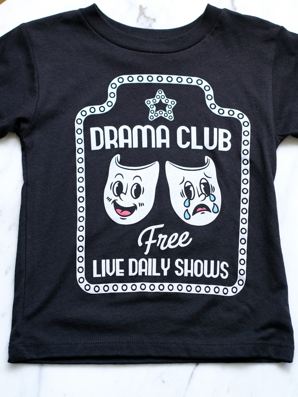 Drama Club | Kids Graphic Tee-Ambitious Kids