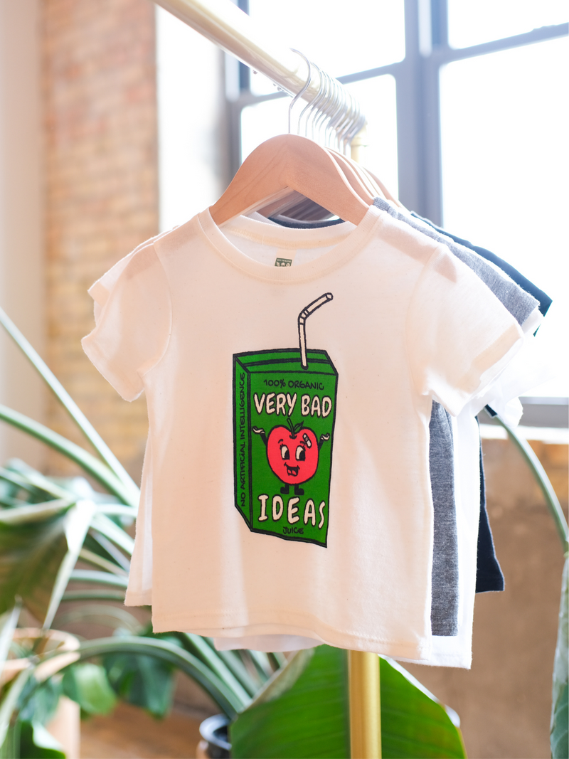 Very Bad Ideas | Kids Graphic Tee | Sizes 2T - YS-Tees-Ambitious Kids