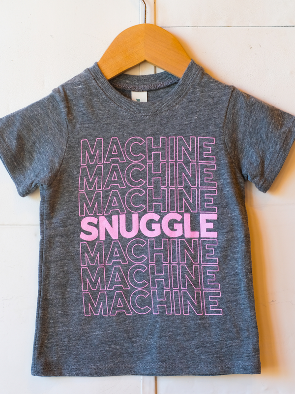 Snuggle Machine | Triblend Baby Tee | 3m - 24m-Onesies-Ambitious Kids