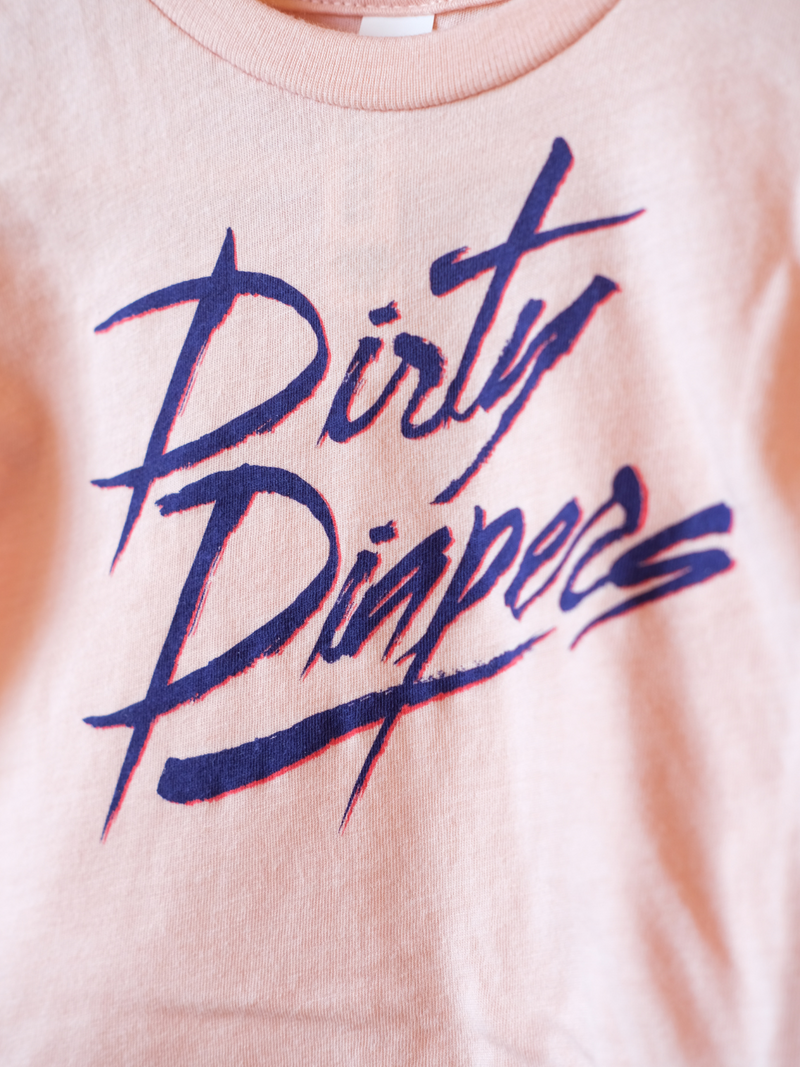 Dirty Diapers | Baby Graphic Tee | Sizes 3M - 24M (NEW)-Tees-Ambitious Kids