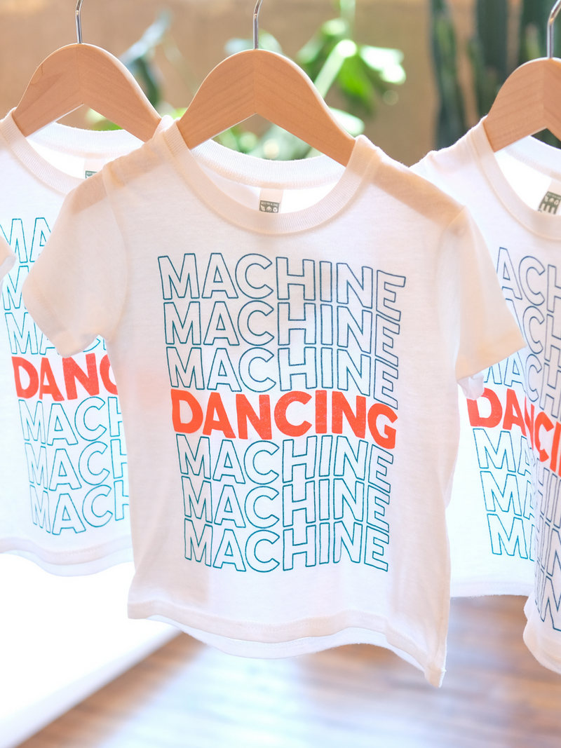 Dancing Machine | Kids Graphic Tee-Tees-Ambitious Kids