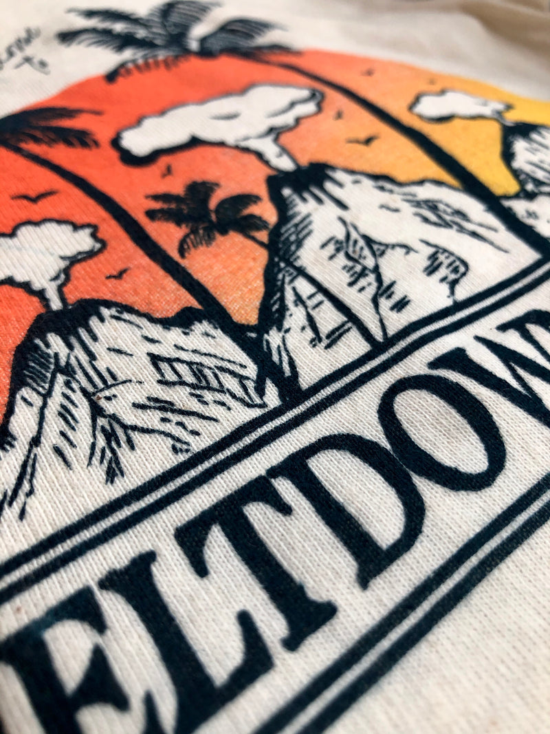 Meltdown Island | Kids GraphicTee | 2 Colors-Tees-Ambitious Kids